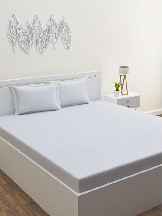 King Size bed sheet - BLUSH Tinsel 100% cotton 210 tc
