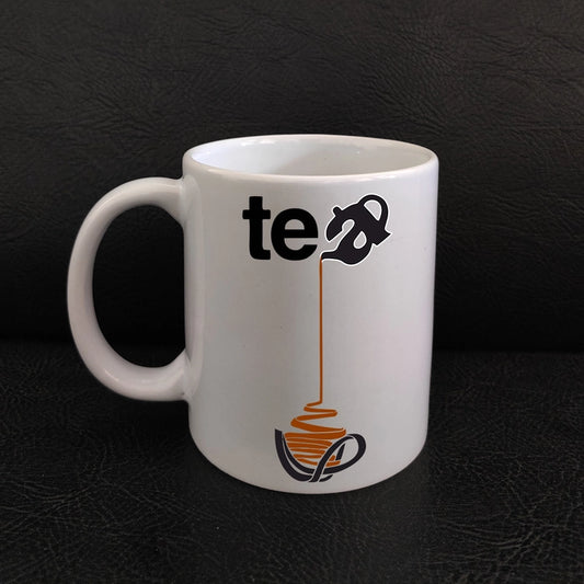 Printed Coffee Mug - Smazing Prints ‘Tea’ Printed Coffee Mug 325 ML 