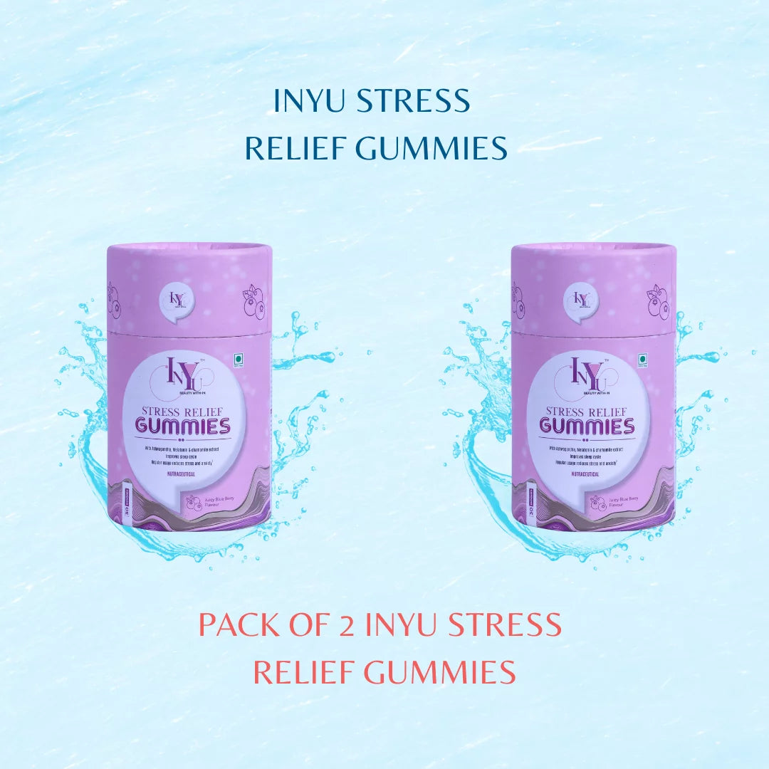 Stress Relief Gummies - INYU Stress Relief Gummies (Pack of 2)