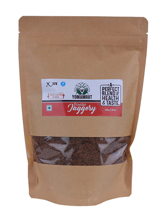 Jaggery Powder - YOM YOMAMRUT Natural Jaggery Powder (Organic GUD)