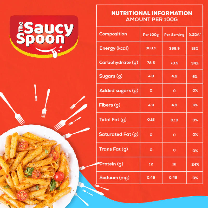 Penne & Macroni Pasta - The Saucy Spoon - Combo Penne & Macroni Pasta