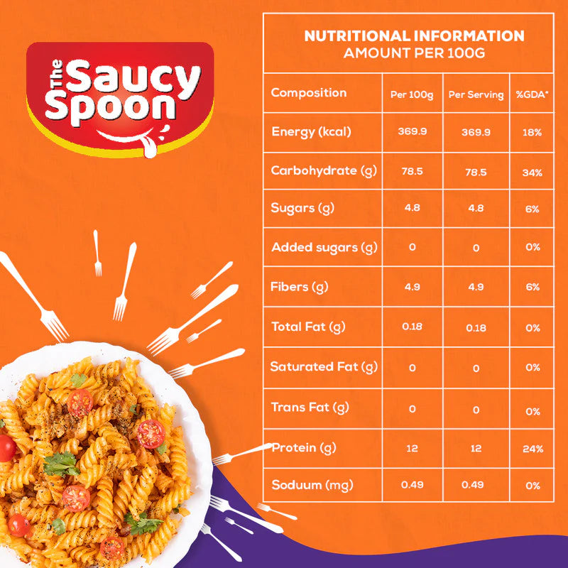 Trio Pack Pasta - The Saucy Spoon - Trio Pack Pasta (Pack Of 3)